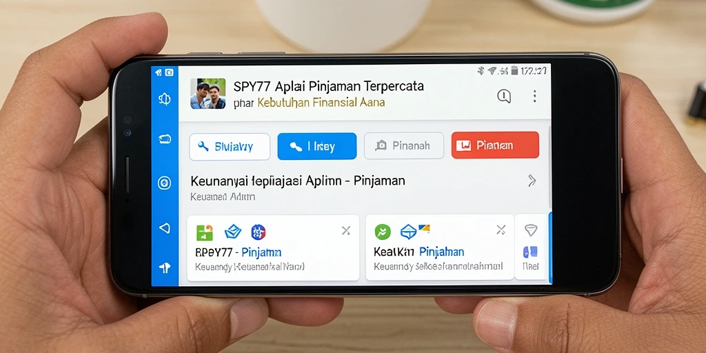 Antarmuka SPY77 yang sederhana dan mudah digunakan.